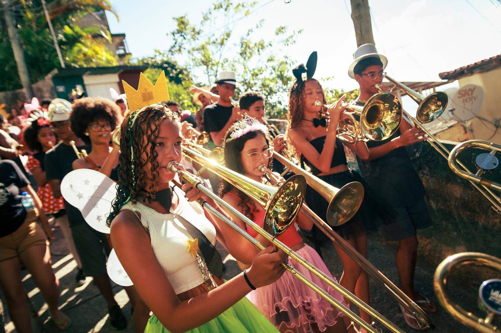 Cortejo de Carnaval da Favela Brass